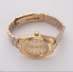 Mens Chain Golden Wrist Watch Golden R
