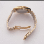 Mens Chain Golden Wrist Watch Golden R